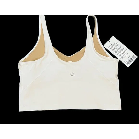 *SOLD, PLEASE DO NOT BUY * White Lululemon Align Tank, Size 10, Comfortable - Picture 3 of 4